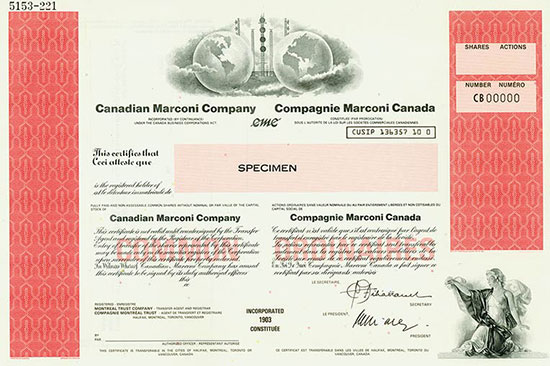 Canadian Marconi Company / Compagnie Marconi Canada