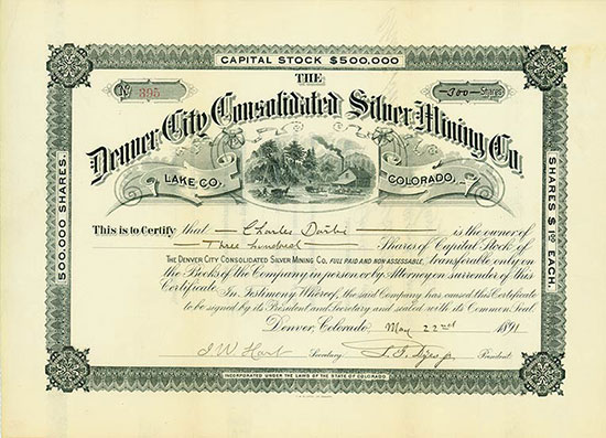 Denver City Consolidated Silver Mining Co.