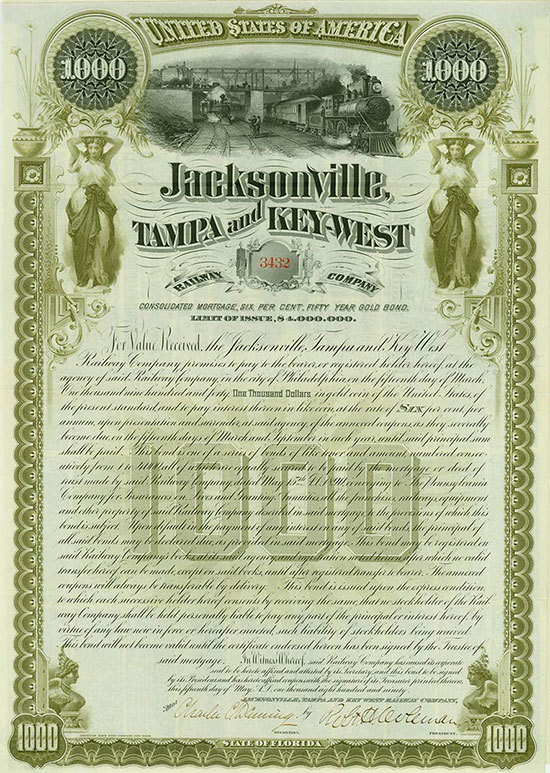 Jacksonville, Tampa and Key-West Railway Company