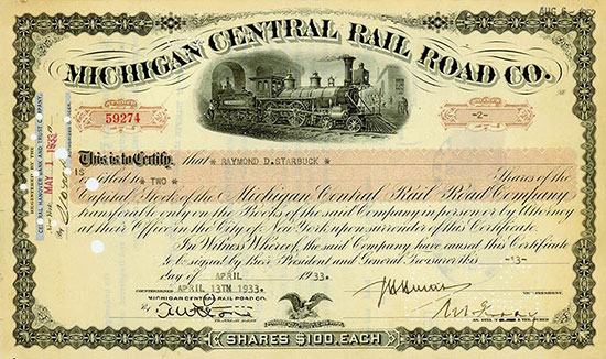 Michigan Central Rail Road Co.