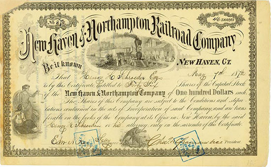 New Haven & Northampton Railroad Company