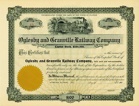 Oglesby and Granville Railway Company