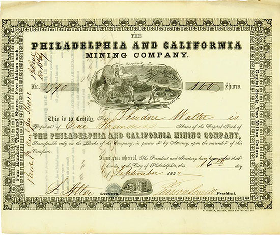 Philadelphia and California Mining Company