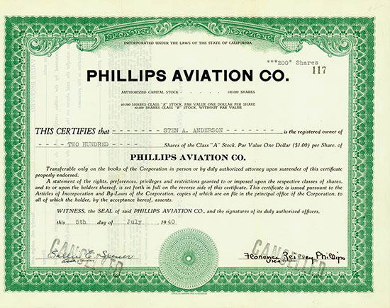 Phillips Aviation Co.
