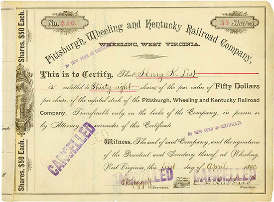 Pittsburgh, Wheeling and Kentucky Railroad Company