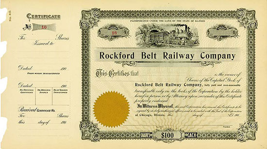 Rockford Belt Railway Company