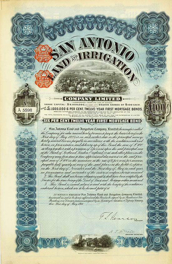 San Antonio Land and Irrigation Company, Limited