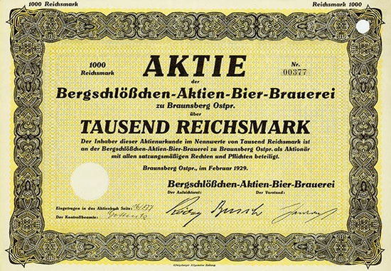 Bergschlößchen-Aktien-Bier-Brauerei