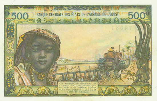 West African States - Banque Centrale des États de l'Afrique de l'Ouest - Pick 102Al - Linzmayer B107Al