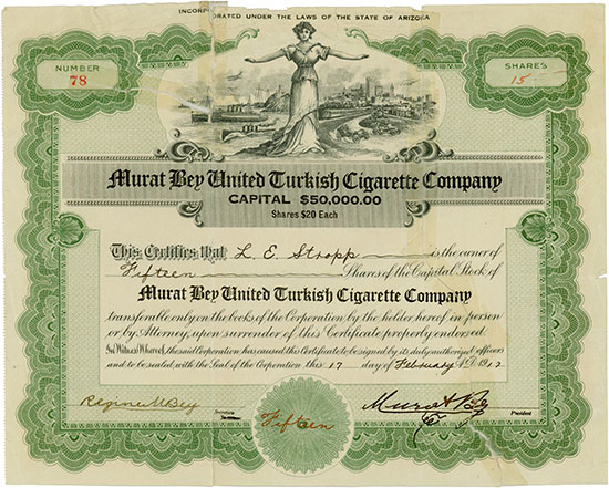 Murat Bey United Turkish Cigarette Company