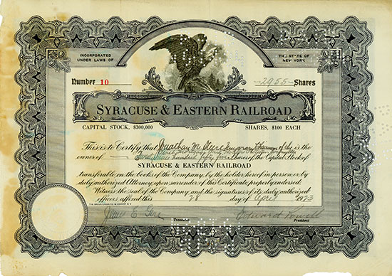 Syracuse & Eastern Railroad