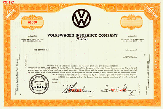 Volkswagen Insurance Company (VICO)
