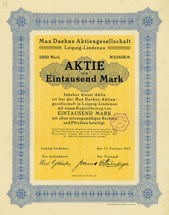 Max Daehne AG