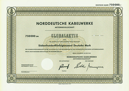 Norddeutsche Kabelwerke AG