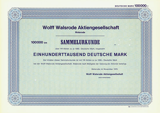 Wolff Walsrode AG