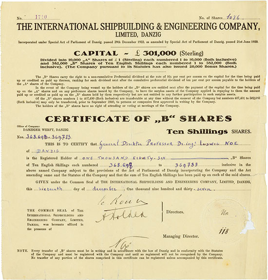 International Shipbuilding & Engineering Company