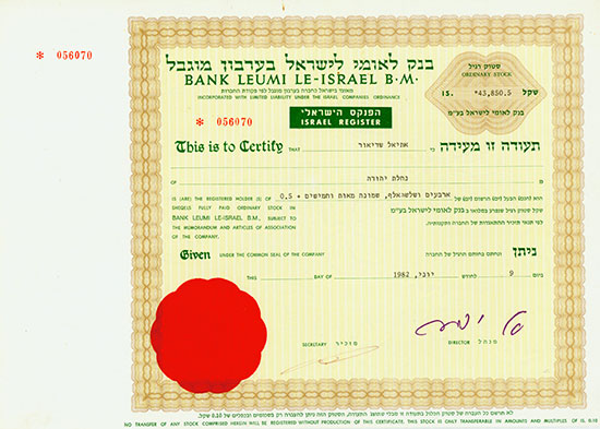 Bank Leumi Le-Israel B.M.