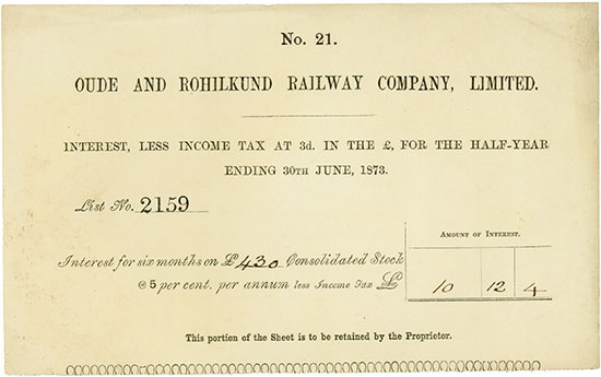 Oude and Rohilkund Railway Company, Limited