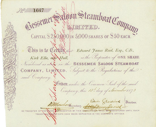 Bessemer Saloon Steamboat Company