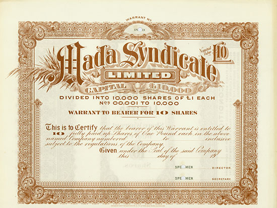 Mada Syndicate Limited