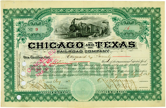 Chicago and Texas Railroad Company