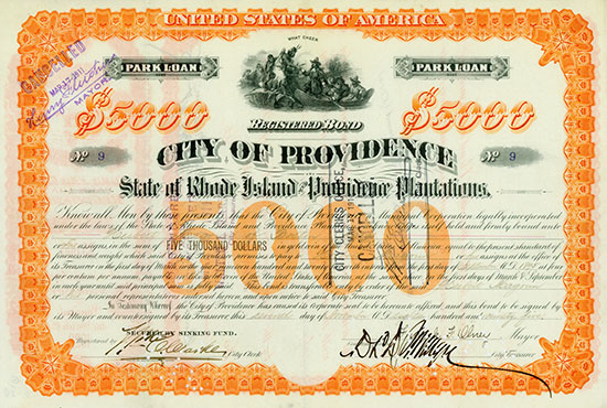 City of Providence - State of Rhode Island and Providence Plantations
