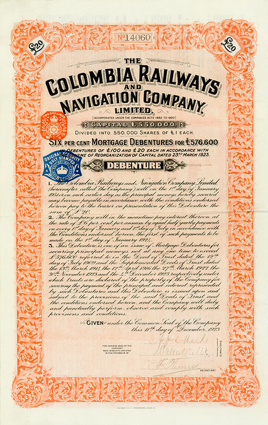 Columbia Railways and Navigation Company, Limited