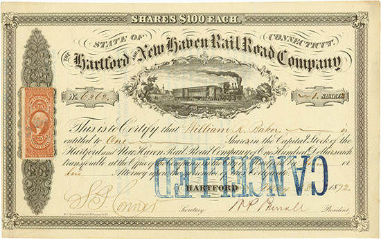 Hartford and New Haven Rail Road Company