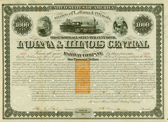 Indiana & Illinois Central Railway Company