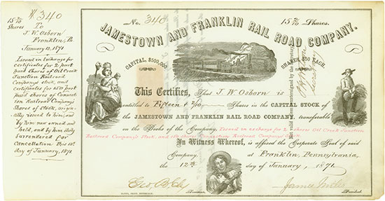Jamestown and Franklin Rail Road Company