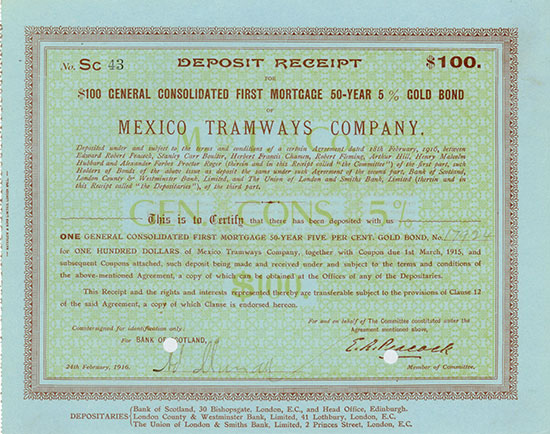 Mexico Tramways Company