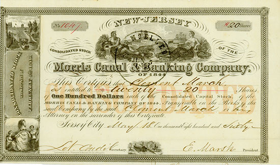 Morris Canal & Banking Company of 1844
