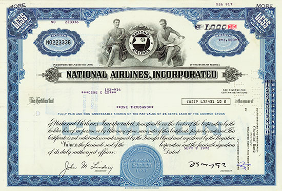 National Airlines, Incorporated