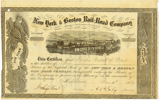 New York & Boston Rail-Road Company