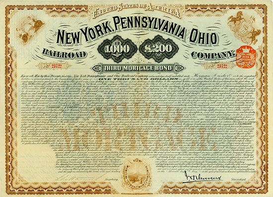 New York, Pennsylvania and Ohio Railroad Company