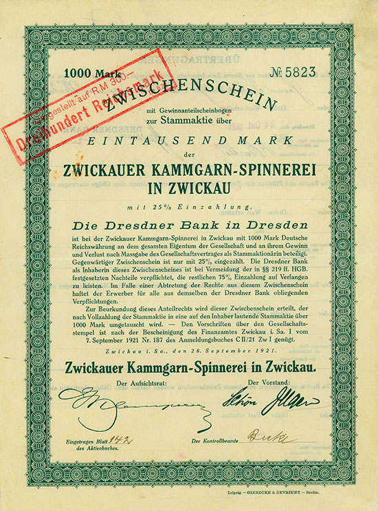 Zwickauer Kammgarn-Spinnerei