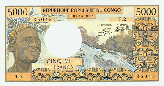 République Populaire du Congo - Banque des États de l'Afrique Centrale - Pick 4c