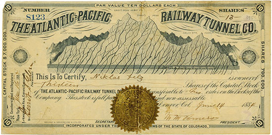 Atlantic-Pacific Railway Tunnel Company