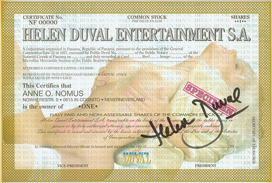 Helen Duval Entertainment S.A.