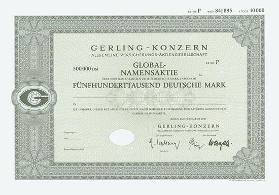Gerling-Konzern Allgemeine Versicherungs-AG