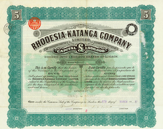Rhodesia-Katanga Company Limited