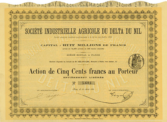 Société Industrielle Agricole du Delta du Nil