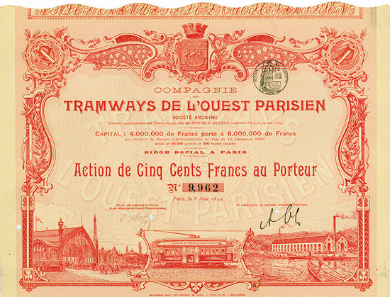Compagnie des Tramways de l'Ouest Parisien Société Anonyme