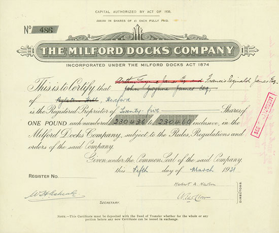 Milford Docks Company