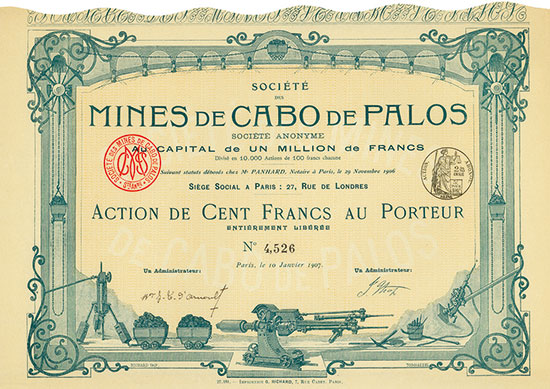 Société des Mines de Cabo de Palos