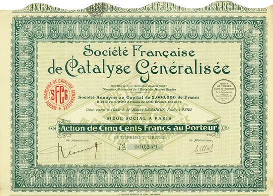 Société Française de Catalyse Généralisée
