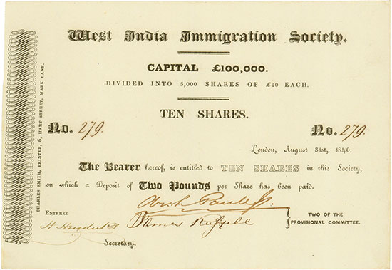 West India Immigration Society