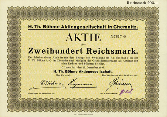 H. Th. Böhme AG