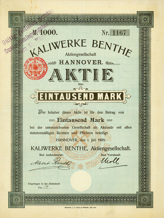 Kaliwerke Benthe AG