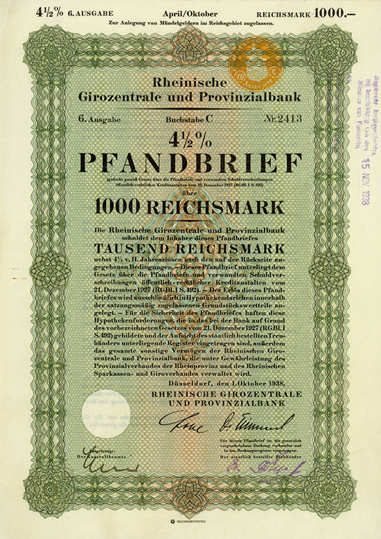 Rheinische Girozentrale und Provinzialbank